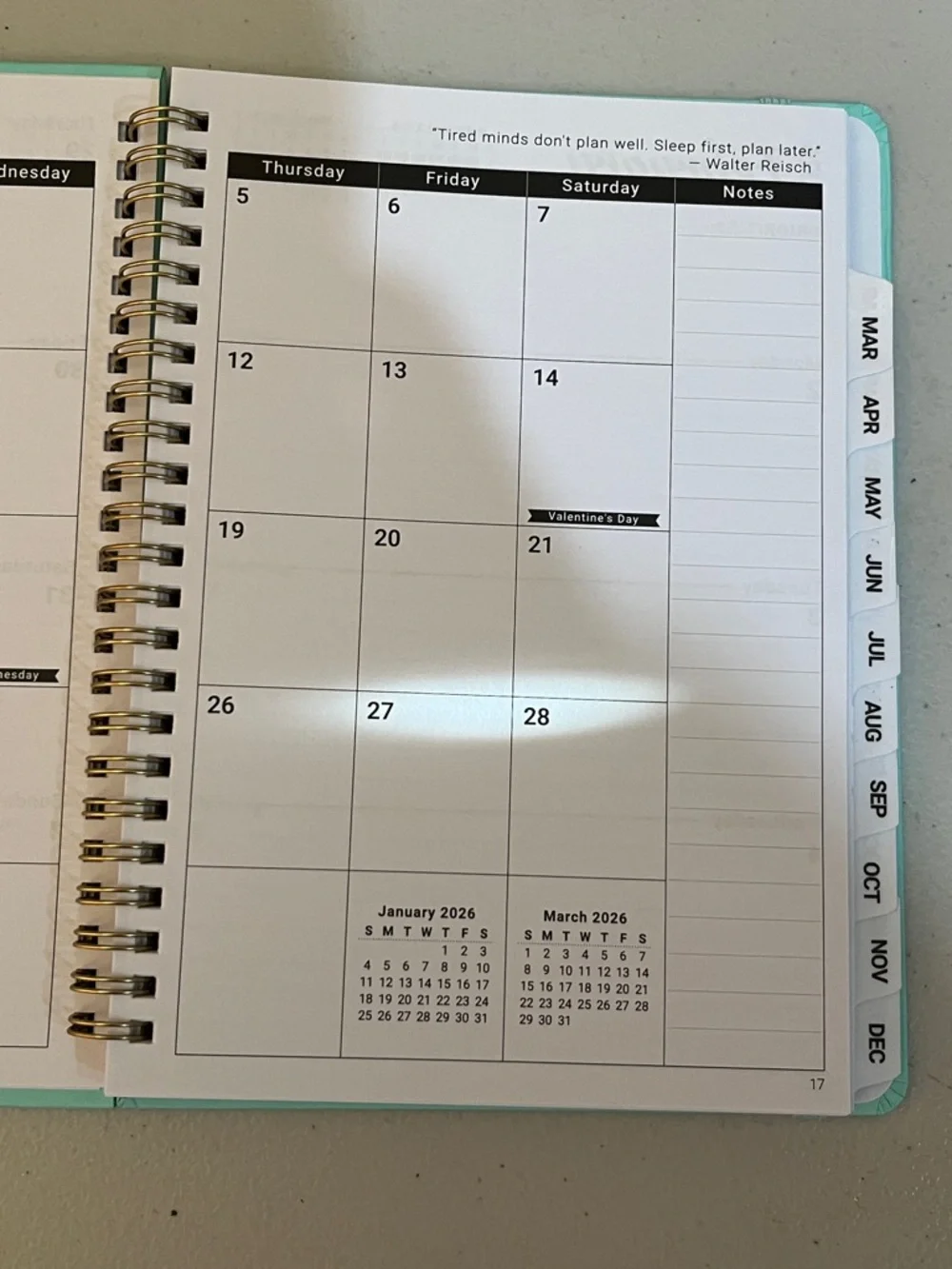 JEIEGO 2026 Weekly & Monthly Planner new must bundle